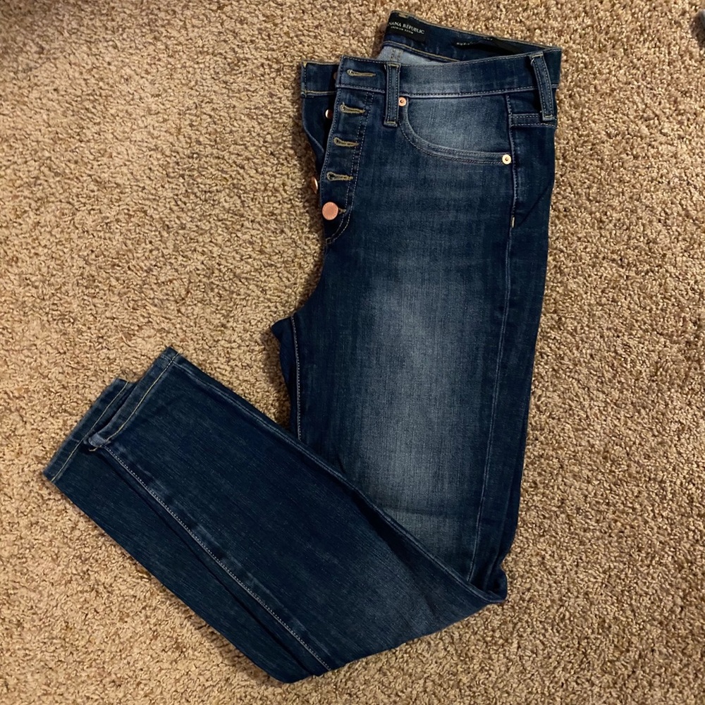 Banana Republic High Rise Skinny Jean